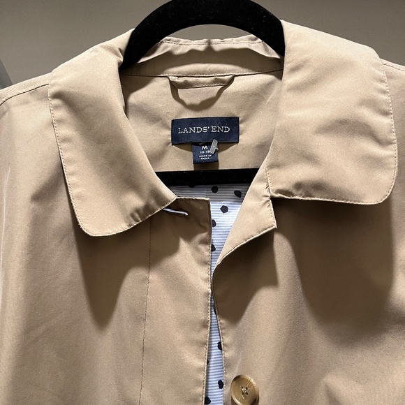 Lands End trench coat - Picture 3 of 3